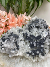 Load image into Gallery: Contempo Crystals - Black-HEmatite-on-Quartz-Cluster-Crystal-from-Dalnegorsk-Russia - Image 3
