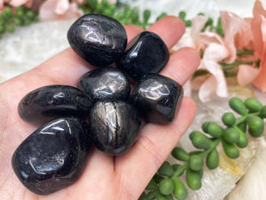 Contempo Crystals - Tumbled-Black-Hypersthene-Tumbled-Crystals-for-Sale - Image 1