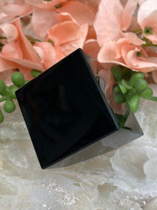 Contempo Crystals - Black-Obsidian-Geometric-Diamond-Point-Crystal-Carving - Image 9