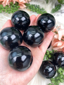 Contempo Crystals - Black-Obsidian-Spheres - Image 3