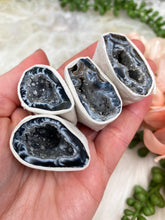 Load image into Gallery: Contempo Crystals - Black-Occo-Quartz-Geode-Pairs - Image 7