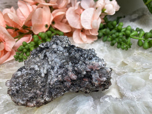 Contempo Crystals - Black-Pink-Mexico-Calcite-Crystal-Cluster - Image 2