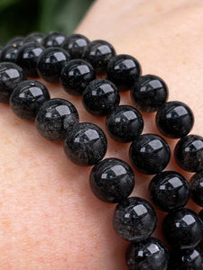 Contempo Crystals - Black-Rutile-in-Quartz-Beads - Image 2