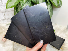 Load image into Gallery: Contempo Crystals - Black shungite phone tiles - Image 3