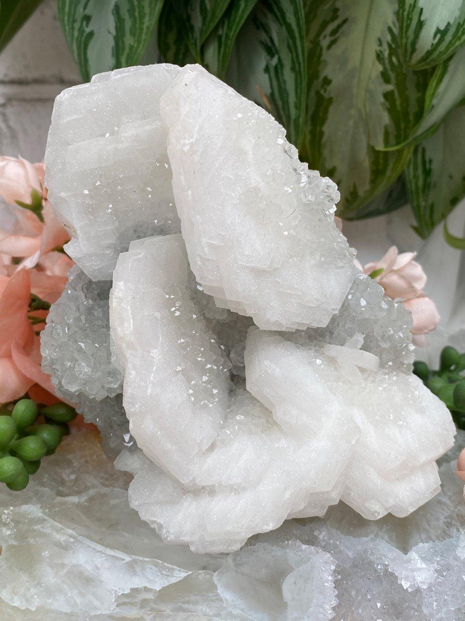 Bladed-Calcite-Quartz-Sugar-Crystal-Cluster-from-Inner-Mongolia-China