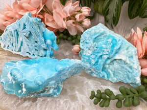 Contempo Crystals - Blue-Aragonite-Clusters-Afghanistan - Image 3