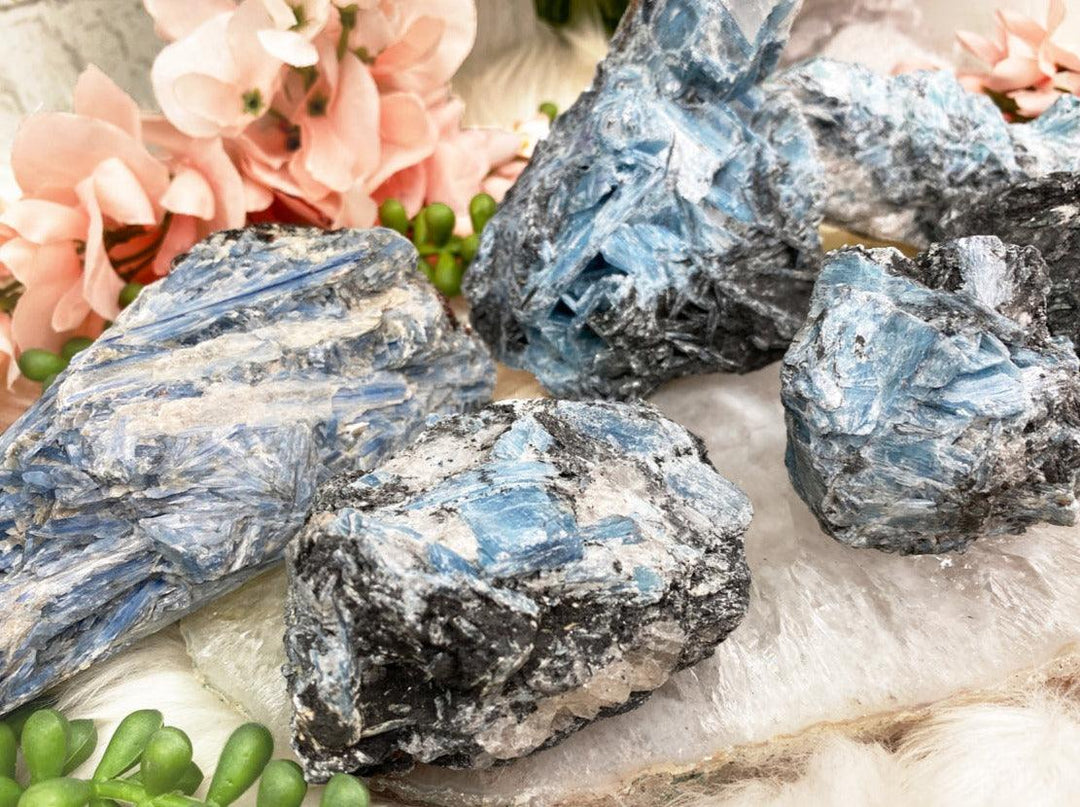 Contempo Crystals - Black & Blue Kyanite - Image 1