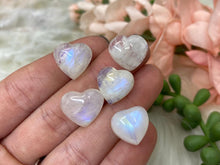 Load image into Gallery: Contempo Crystals - Moonstone Heart Cabochons - Image 4