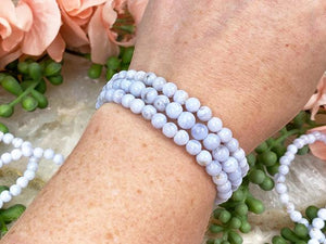 Contempo Crystals -    Blue-Lace-Agate-Bracelets - Image 4