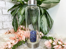 Load image into Gallery: Contempo Crystals - Blue-Lapis-Lazuli-Stone-Crystal-Water-Bottle - Image 4