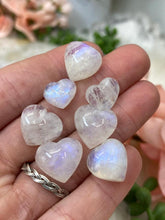 Load image into Gallery: Contempo Crystals - Moonstone Heart Cabochons - Image 3