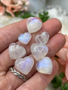 Contempo Crystals - Moonstone Heart Cabochons - Image 2