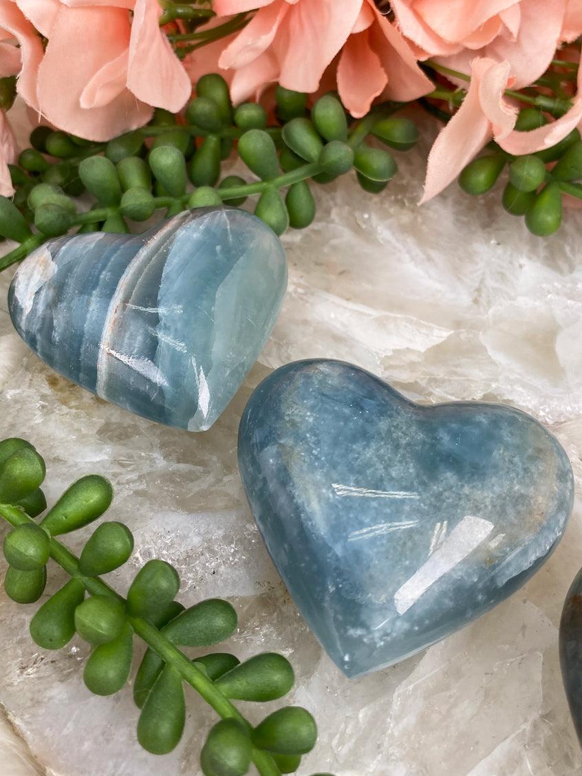 Onyx Gemstone Hearts