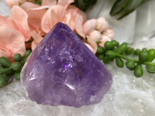 Load image into Gallery: Contempo Crystals - Adorable standing amethyst flames with a great vibrant purple color.  - Image 1
