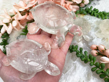 Load image into Gallery: Contempo Crystals - Brazil-Clear-Quartz-Sea-Turtle-Crystal-Carvings - Image 3