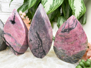 Contempo Crystals - Brazil-Pink-Rhodonite-Flames - Image 3