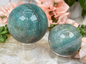 Contempo Crystals - Brazil-Teal-Aventurine-Spheres - Image 2
