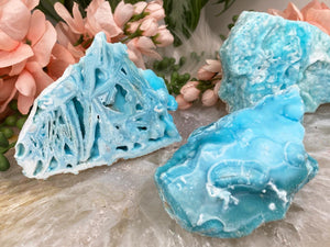 Contempo Crystals - Bright-Blue-Aragonite-Crystals - Image 2