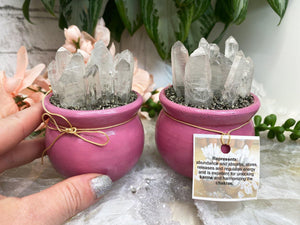 Contempo Crystals - Bright-Pink-Abundance-Crystal-Pot-for-Prosperity - Image 5