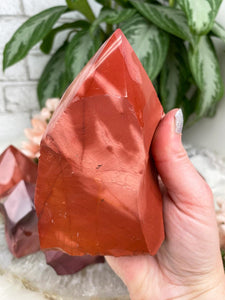 Contempo Crystals - Bright-Red-Mookaite-Jasper-Point - Image 9
