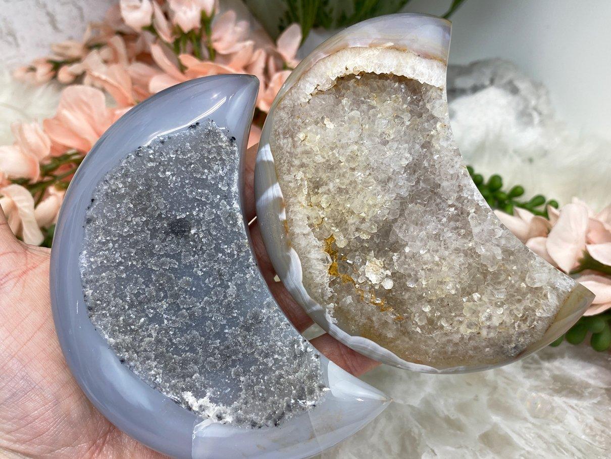 Chalcedony-Quartz-Agate-Moon-Crystals