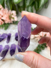 Load image into Gallery: Contempo Crystals - Chevron-Amethyst-DT-Point - Image 12