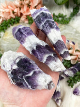 Load image into Gallery: Contempo Crystals - Chevron-Amethyst-Raw-Wands - Image 2