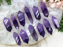 Load image into Gallery: Contempo Crystals - Chevron-Purple-Amethyst-DT-Point - Image 4