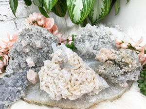 Contempo Crystals -     Chinese-Pink-Dolomite-on-Quartz - Image 2