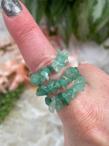 Contempo Crystals - Crystal-Green-Aventurine-Chip-Ring - Image 4
