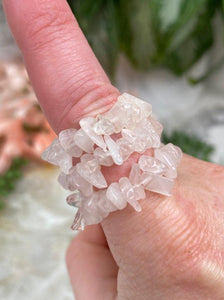 Contempo Crystals - Crystal-Rose-Quartz-Chip-Ring - Image 7