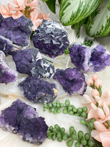 Contempo Crystals - Cubic-Purple-Fluorite-Clusters - Image 6