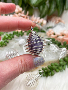Contempo Crystals - Customizable-Wire-Cage-Pendant-for-Crystals - Image 3