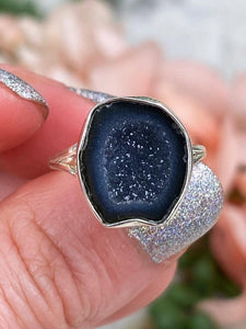 Contempo Crystals - Silver Agate Rings - Image 6