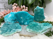 Load image into Gallery: Contempo Crystals - Druzy-Blue-Aragonite-Crystal-Clusters - Image 3