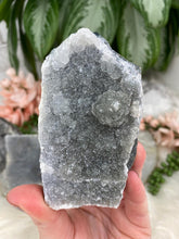 Load image into Gallery: Contempo Crystals - Druzy Gray Amethyst with stalactite - Image 10