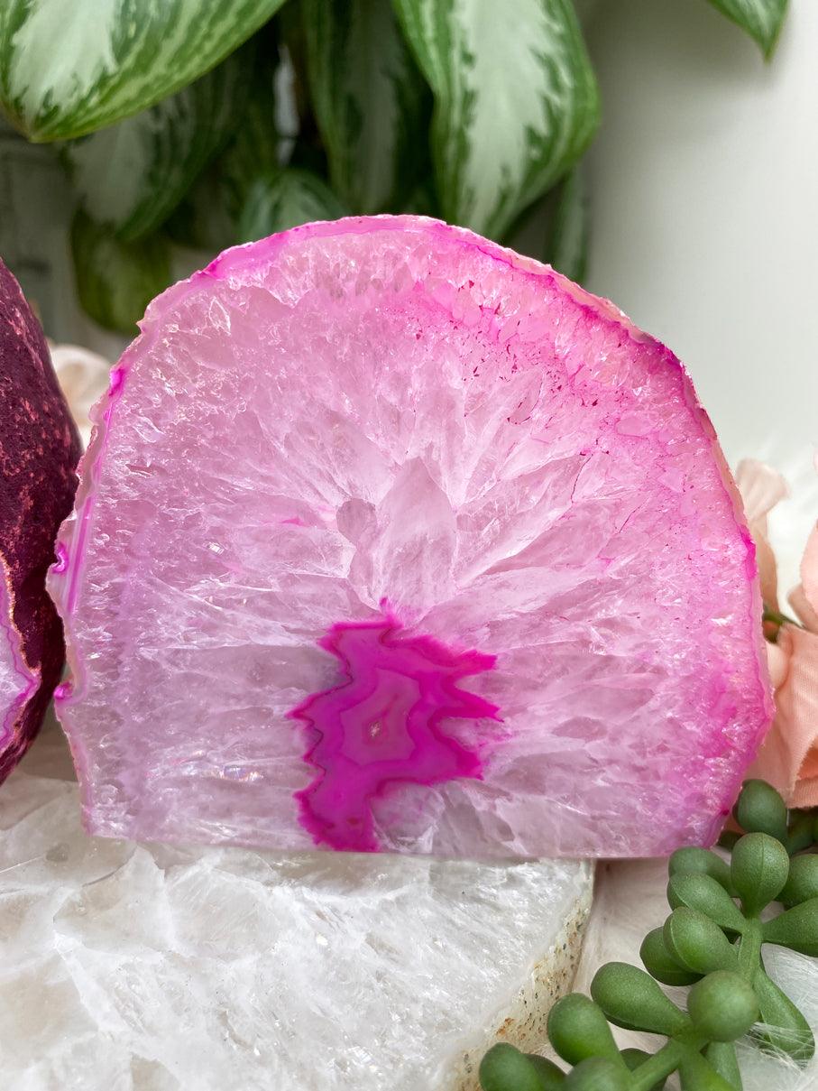 Dyed-Pink-Geode-Candle-Holder