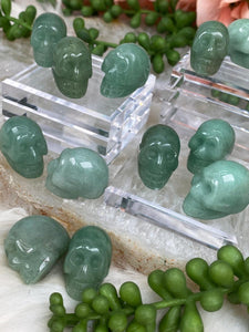 Contempo Crystals - Mini Green Aventurine Skull - Image 4