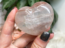 Load image into Gallery: Contempo Crystals - Fire Quartz Crystal Heart Carving - Image 3