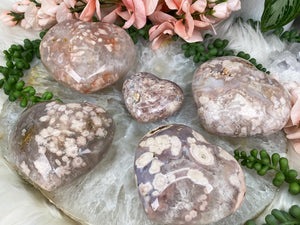 Contempo Crystals - Floral-Agate-Puffy-Hearts - Image 2