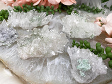 Load image into Gallery: Contempo Crystals - Fuchsite-Clear-Quartz-Crystal-Clusters - Image 5