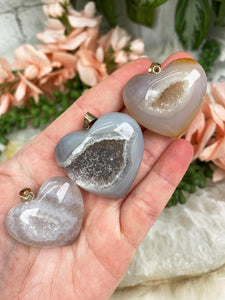 Contempo Crystals - Geode-Heart-Pendants - Image 2