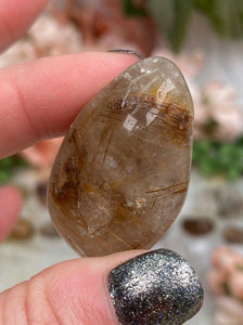 Contempo Crystals - Tumbled-Gold-Brown-Rutile-in-Clear-Quartz - Image 7