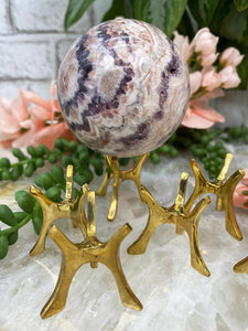 Contempo Crystals - Gold-Metal-Sphere-Stands - Image 2