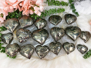 Contempo Crystals - Gold-Pyrite-Hearts-from-Peru - Image 7