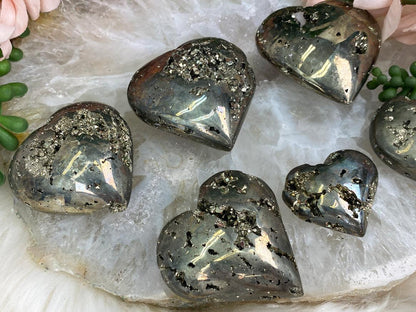 Gold-Pyrite-Hearts
