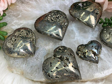 Load image into Gallery: Contempo Crystals - Gold-Pyrite-Hearts - Image 4