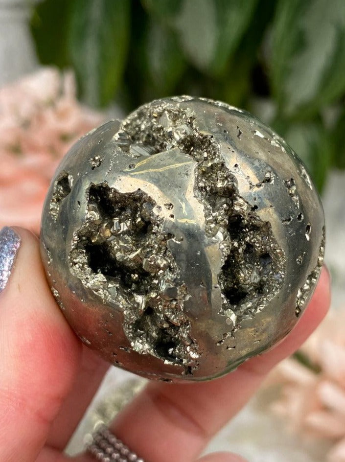 Gold-Pyrite-Sphere