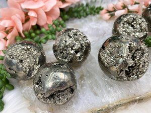 Contempo Crystals - Gold-Pyrite-Spheres - Image 3