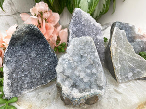 Contempo Crystals - Gray-Amethyst-Clusters-from-Brazil - Image 1